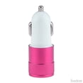 thumbnail image 1 of Cargador de coche Dual USB 2.1A 1A Alloy 2 puertos universales de carga rápida para iPhone para teléfono móvil Android huangjie unisex, 1 of 1
