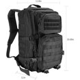 thumbnail image 3 of Mochila Estilo Militar, Mochila Multifunción De Gran Volumen 45L, para Escuela/Trekking/Senderismo/Camping/Viajes/Pesca/Escalada/Montañismo/Montañismo o Uso Diario, 3 of 5