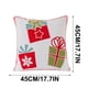 thumbnail image 3 of Xihbxyly Saldo de la cuenta en mi cuenta Almohada navideña Cojines navideños decorativos Cojines de menta Decoraciones navideñas rojas y blancas Almohada linda Funda de cojín decorativo navideño, 3 of 7