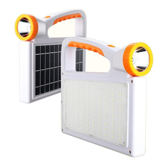 Linterna Led Para Acampar Con Energía Solar Banco De Energía Recargable Usb Solar Para Teléfono Luz De Emergencia Para El Hogar Acampar Al Aire Libre Senderismo Pesca Emergencia Vogacara OD014246-00