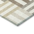 thumbnail image 3 of Addison Rugs Chantille Indoor/Outdoor Transitional Geometric Ivory Machine Washable Round Rug, 8' x 8', 3 of 8