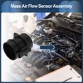 thumbnail image 3 of Unique Bargains Mass Air Flow Sensor Assembly No.A6549053500 MAF Air Flow Sensor for Mercedes-Benz W205 2006-2018 Plastic Metal 1 Pc, 3 of 6