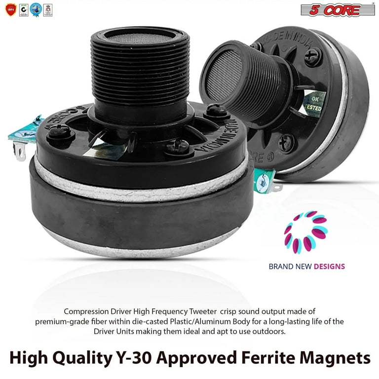 5 Core High Frequency Compression Horn Driver 8 Ohms - Walmart.com