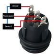 thumbnail image 2 of RYUJNDK Waterproof Oilproof Round Rockers Switches 3 Pin 3 Position without Light Electrical Replacement Switches for Enthusias, 2 of 8