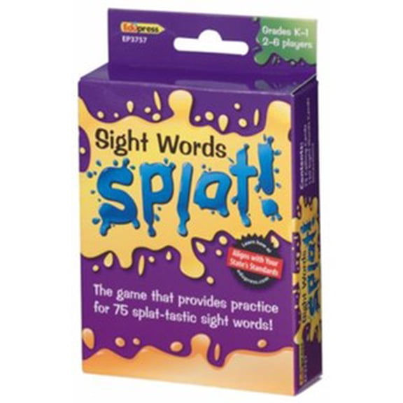 Edupress™ Sight Words Splat Game, Grades K-1
