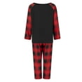 thumbnail image 5 of Christmas Pajamas for Family Christmas Pjs Matching Sets Red Plaid Christma Pajama Family Xmas Holiday Sleepwear Set, 5 of 10