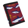 thumbnail image 2 of CHAQLIN Shark Pattern Easy Access Children's Wallet, Polyester Trifold Card Wallet Lightweight Kids Trifold Wallet for Outdoor Sports, 2 of 7