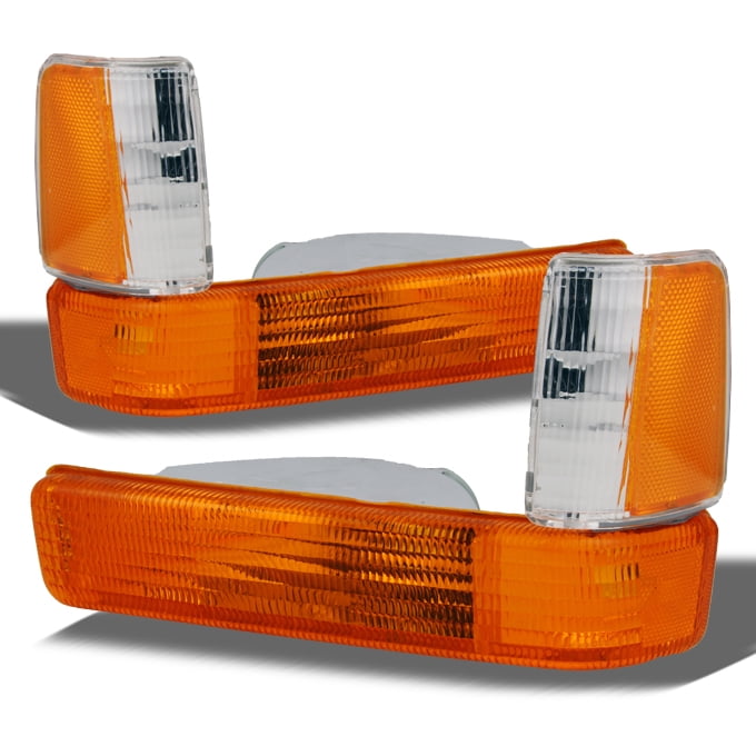 Fit 9196 Dodge Dakota Replacement Clear Parking Signal Lights L + R