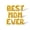 Gold, variant on Letter Balloons - BEST MOM EVER 16" Inch Alphabet Letters Foil Mylar Balloon Mother's Day or Birthday Party or Birthday Party Banner (Gold)