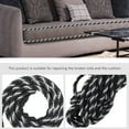 thumbnail image 3 of BRIGHTFUFU Durable Four Braided Polyester Rope for Sofa Repair and Pillow Decoration Black, 3 of 8