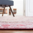 thumbnail image 5 of SAFAVIEH Tucson Crane Traditional Machine Washable Area Rug, 6' x 9', Beige/Red, 5 of 9