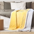 thumbnail image 4 of Super Soft Fluffy Snugly Solid Flannel Fleece Throws For Sofa Bed Blankets, 4 of 4