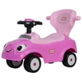 thumbnail image 3 of Best Ride On Cars Baby 3-in-1 Little Tikes Push Car Stroller Toy, Pink, 3 of 9