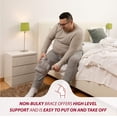 thumbnail image 2 of Rodillera KARM de talla grande ajustable para hombres y mujeres 4XL/5XL/6XL, 2 of 5
