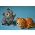 thumbnail image 3 of Coleccionables 4Pcs / Set Cute Cat Resina Escultura Estatuas Césped para El Patio Trasero de La Casa Macarena Figurilla de gato animal, 3 of 8