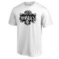 thumbnail image 2 of Men's White Washington Mystics Marble T-Shirt, 2 of 3
