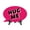Hug Me, variant on Sweet Speech Bubble Table Sign With Acrylic Stand (6” x 4”) | Party Decoration Supply