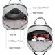 thumbnail image 3 of Laptop Backpack For Women 15.6 Inch Laptop Bag With Usb Port, Fashion Waterproof Backpacks Teacher Nurse Stylish Travel Bags Vintage Daypacks, 3 of 4