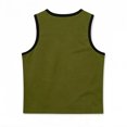 thumbnail image 3 of DGMIOCS Men's Solid Color Tank Top Sleeveless Casual Basic Summer Daily Tee Green L, 3 of 5