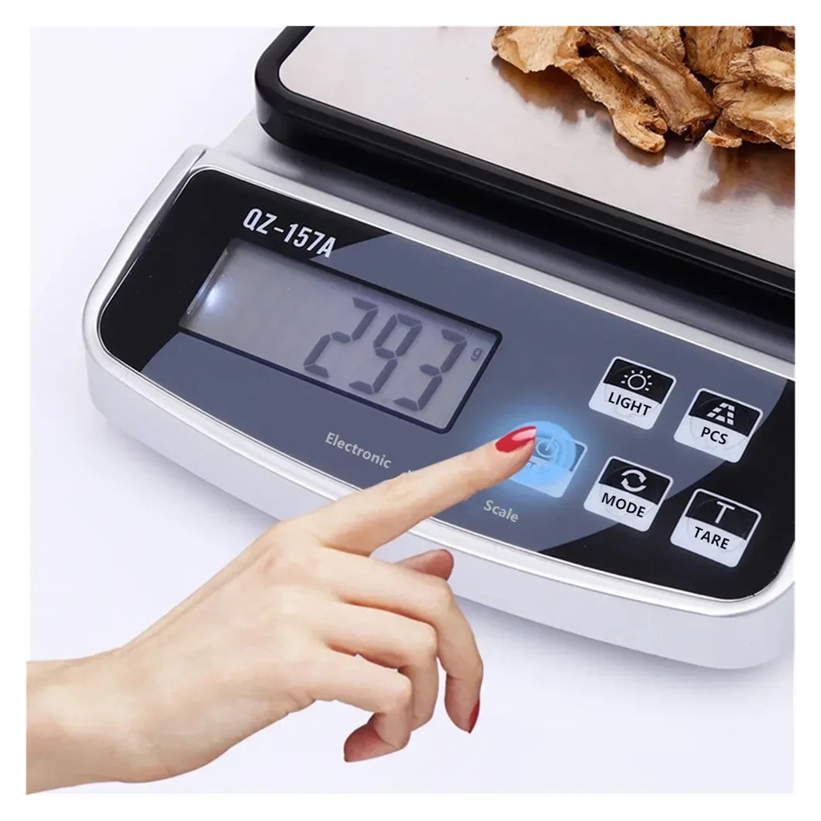 Electronic Kitchen Scale USB Charge Precision Balance Food Scale Household Coffee Smart Digital