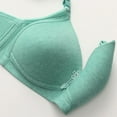 thumbnail image 7 of Sopiago Womens Wireless Bras Full Coverage Comfortable Seamless Everyday Bras Soft Light Support Soft Bralettes for Women Mint Green,44, 7 of 7