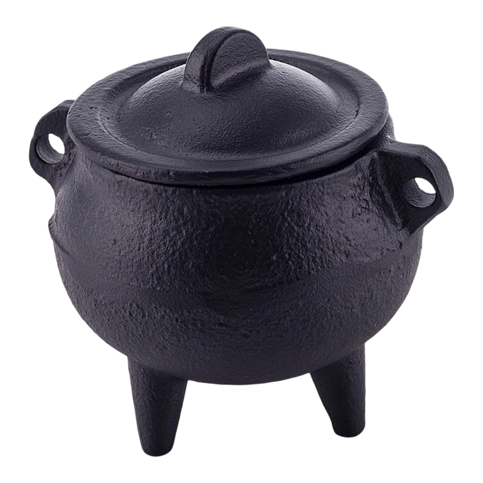 WLPZXP Cast Iron Incense Burner Aroma Burner Home Decoration Compact Gift Sturdy Meditation Incense Holder Halloween Decorative Bowl