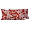 thumbnail image 1 of VargottamIndoor/OutdoorPolyester FabricLumbarPillowCover,All-Weather Waterproof Rectangular Cushion Case for Patio Furniture,12" x 20"Set of 2 -Florals-36, 1 of 6