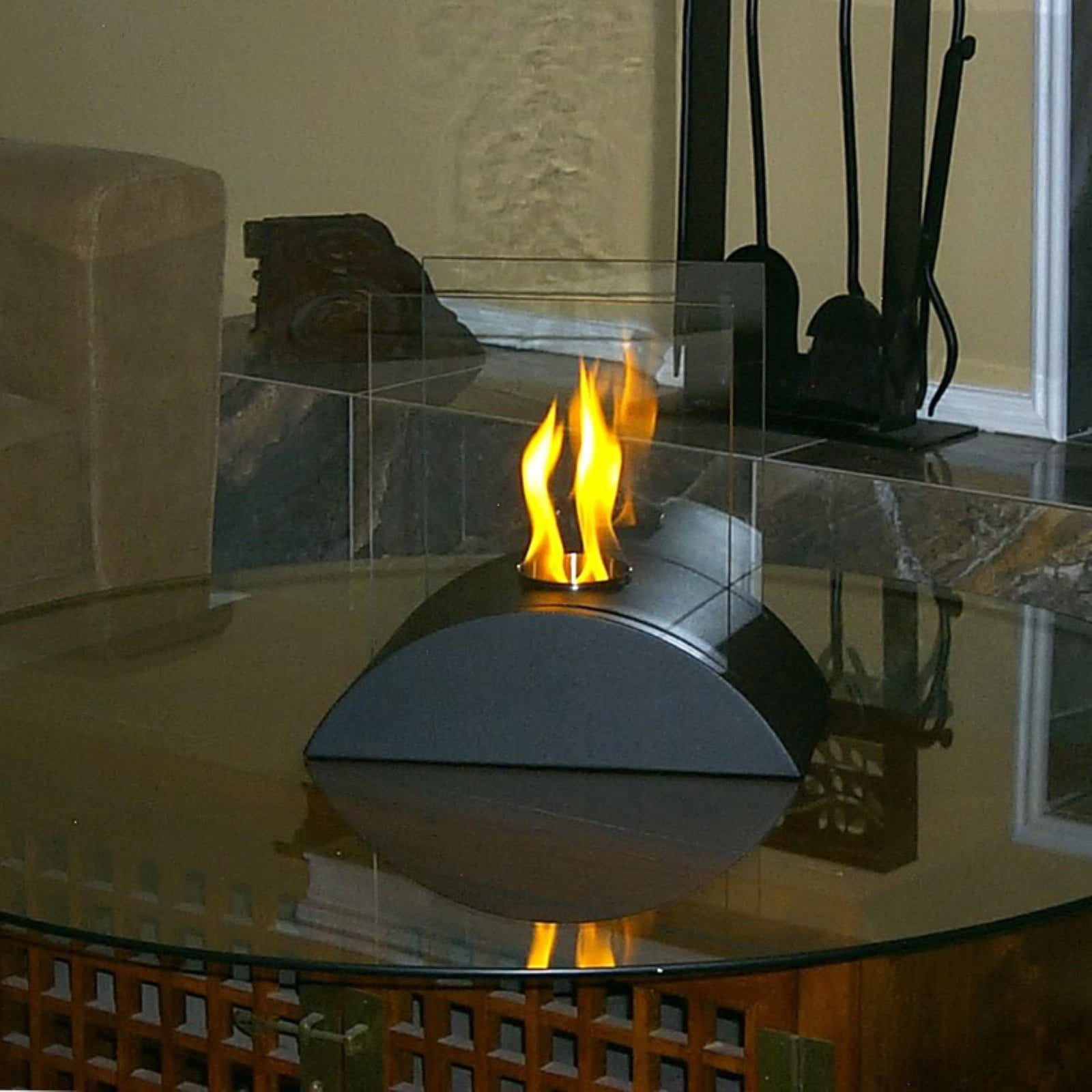 Indoor Outdoor Tabletop Fireplace Table Top Glass Ethanol Lamp Details Indoor Outdoor Tabletop Fireplace