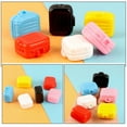 thumbnail image 2 of Shisuyan 6Pcs Dolls House Miniature Suitcase Mini Suitcase Model Dollhouse Scene Layout Prop, 2 of 8