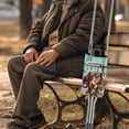thumbnail image 5 of COEQINE Dachshund Crutch Case Flower Large Capacity Crutch Storage Bag Stylish Mobility Cane Pouch Broken Foot Underarm Crutch Pouch for Rehabilitation Patients, 5 of 7