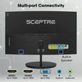 thumbnail image 4 of Sceptre New Curved 24-inch Gaming Monitor 100Hz Build-in Speakers, 4 of 5