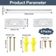 thumbnail image 2 of Correas para Muebles (10 Paquetes), Kit de Correas de Anclaje para Muebles Antivuelco a Prueba de Bebés, Dispositivo de Prevención de Caídas de Muebles, Anclajes de Pared de Seguridad para Muebles a, 2 of 6
