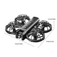 thumbnail image 3 of Drone With Camera And Cool Light Remote Control Toys Gifts For Boys With Altitude Hold Headless Mode Start Speed Adjustment, Usupdd Drone With Camera And Cool, 3 of 7