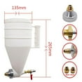 thumbnail image 3 of 2X Exterior Wall Building Paint, Real Stone Plastic Coated Sprayer Cement Mortar Latex Paint, 3 of 7