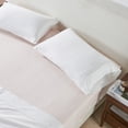 thumbnail image 3 of Great Bay Home Fitted Sheet - Ultra Soft Velvet Plush - Full, Blush Pink, 3 of 6