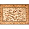 thumbnail image 1 of Ahgly Company Indoor Rectangle Persian Orange Traditional Area Rugs, 5' x 8', 1 of 1
