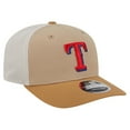 thumbnail image 3 of Men's New Era  Stone Texas Rangers 9SEVENTY Trucker Adjustable Hat, 3 of 5
