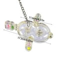 thumbnail image 5 of Rotating Spinner Parrots Feeder Toy Clear Spinner Feeding Station with Holes for Indoor Bird Entertainment Cage Accessory, 5 of 20