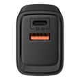 thumbnail image 3 of Cargador GaN USB C PD 36 W / USB QC 18 W negro, 3 of 4