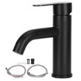 thumbnail image 1 of Grifo para fregadero G1/2 con mezclador de agua fría y caliente para lavabo Grifo de cocina giratorio de 360°, 1 of 8
