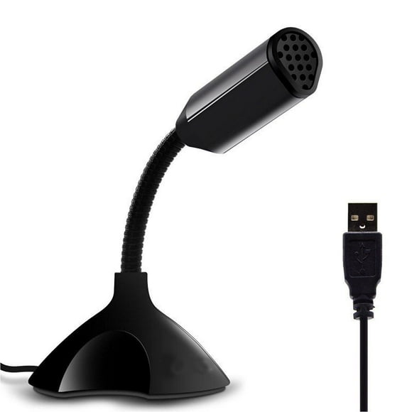 axGear USB Microphone Computer Mic for Desktop Laptop Notebook Voice Chat Record