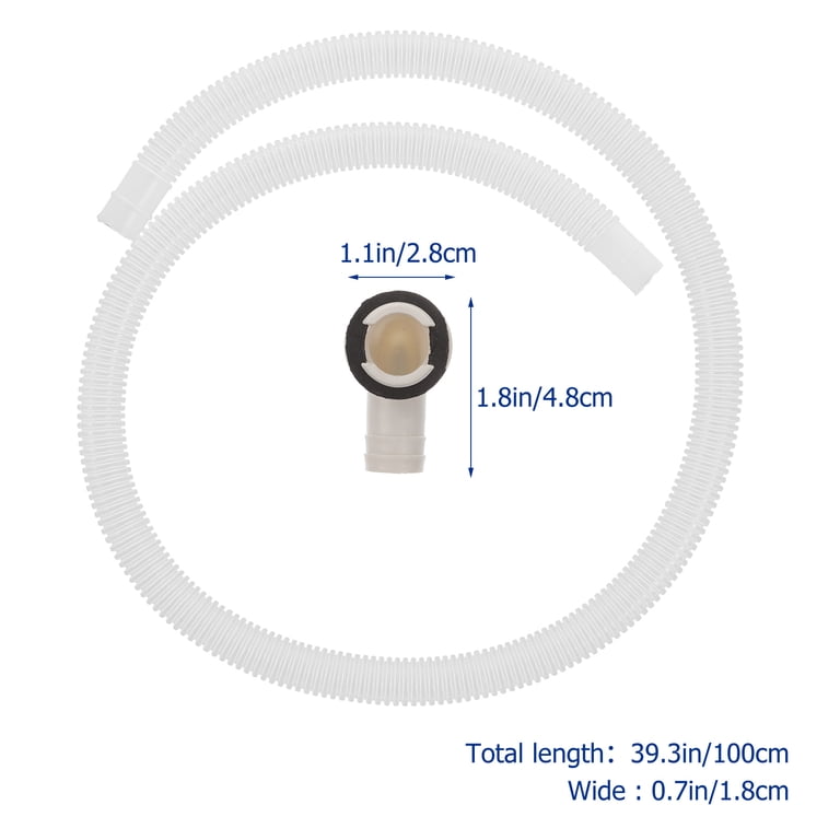 PATIKIL 25 mm afvoerslangconnector voor airconditioner, 4 stuks