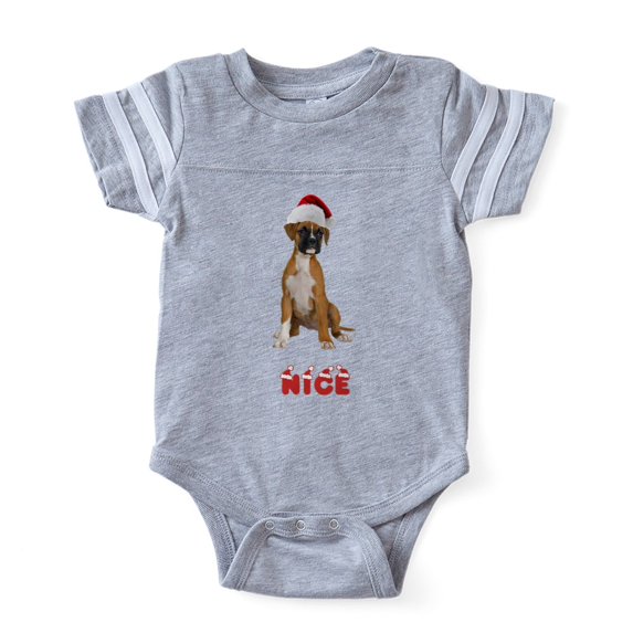 CafePress - Nice Boxer - Cute Infant Baby Football Bodysuit