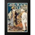 thumbnail image 2 of Grasset, Eugene Samuel 18x24 Black Modern Framed Museum Art Print Titled - A la Place Clichy, 2 of 5