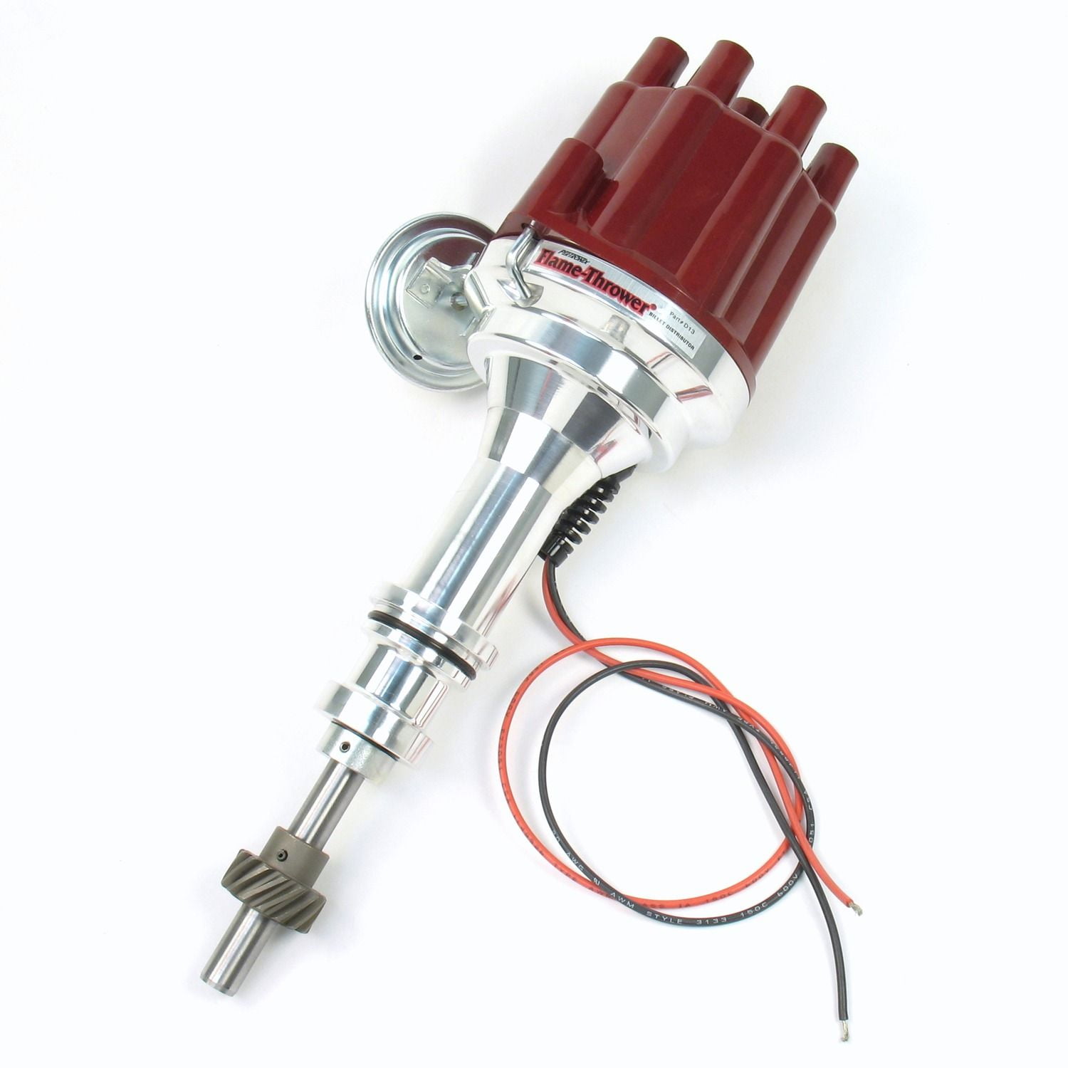 PerTronix SBF Billet Distributor w/Red Female Cap D130701 PerTronix SBF Billet Distributor w/Red Female Cap D130701
