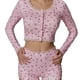 thumbnail image 1 of Women’s Home Wear long sleeve Shorts Casual Two Piece Set, 1 of 1