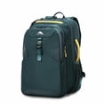 thumbnail image 1 of Mochila High Sierra Hi-Life 3 en 1 convertible verde/amarilla, 1 of 7
