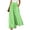 Green, variant on Women's Gingham Plaid Wide Leg Pants, Casual Tie Waist Paperbag Palazzo Trousers, Summer High Waisted Checkered Long Pants with Pockets