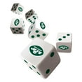 thumbnail image 3 of MasterPieces Officially Licensed NFL New York Jets - 6 Piece D6 Gaming Dice Set Ages 6 and Up, 3 of 3