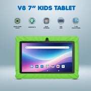 Contixo Kids Tablets 2026, Android Tablet for Kids with Parental Controls, 32GB Storage, 7, Green